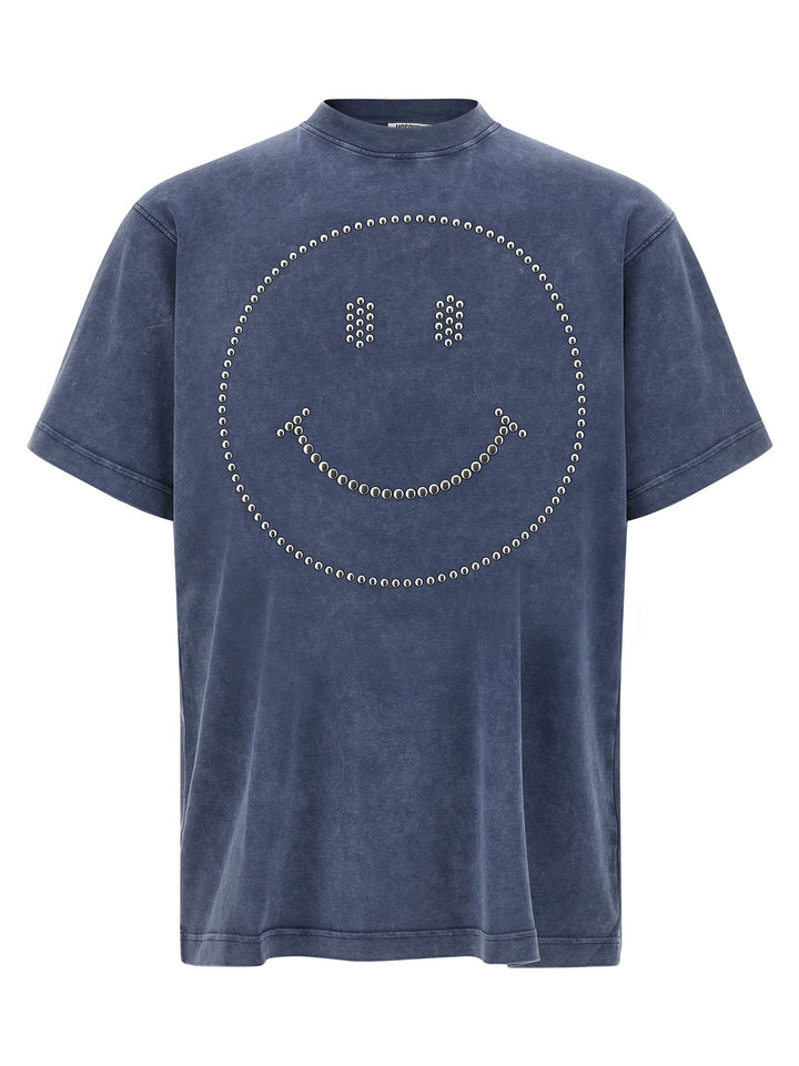 Moschino Blue Cotton T-shirt