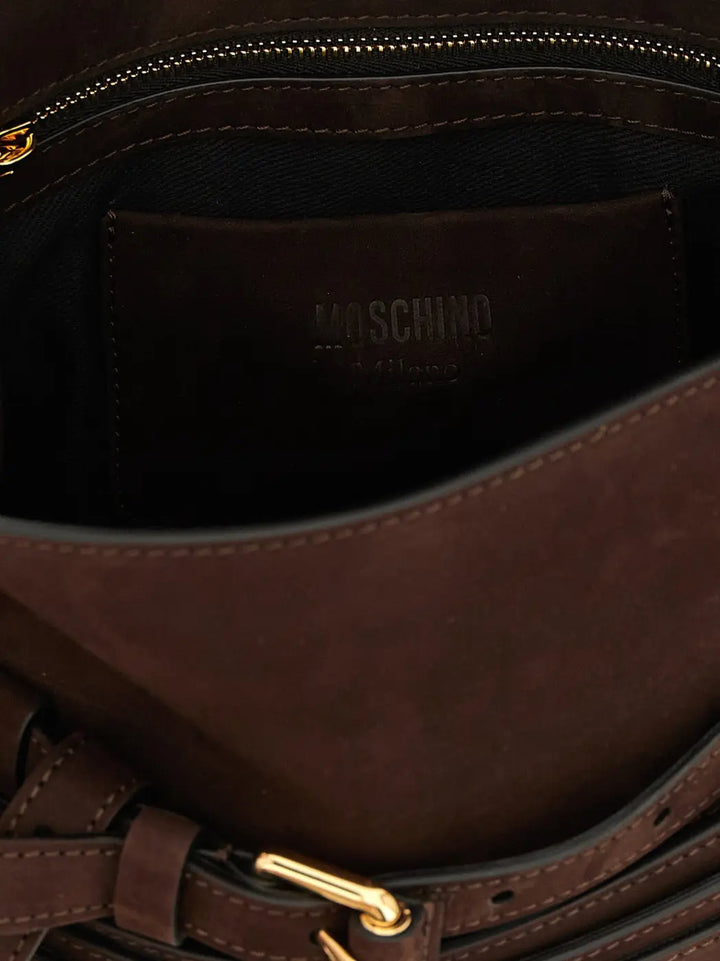 Women’s Moschino Brown Calfskin Handbag