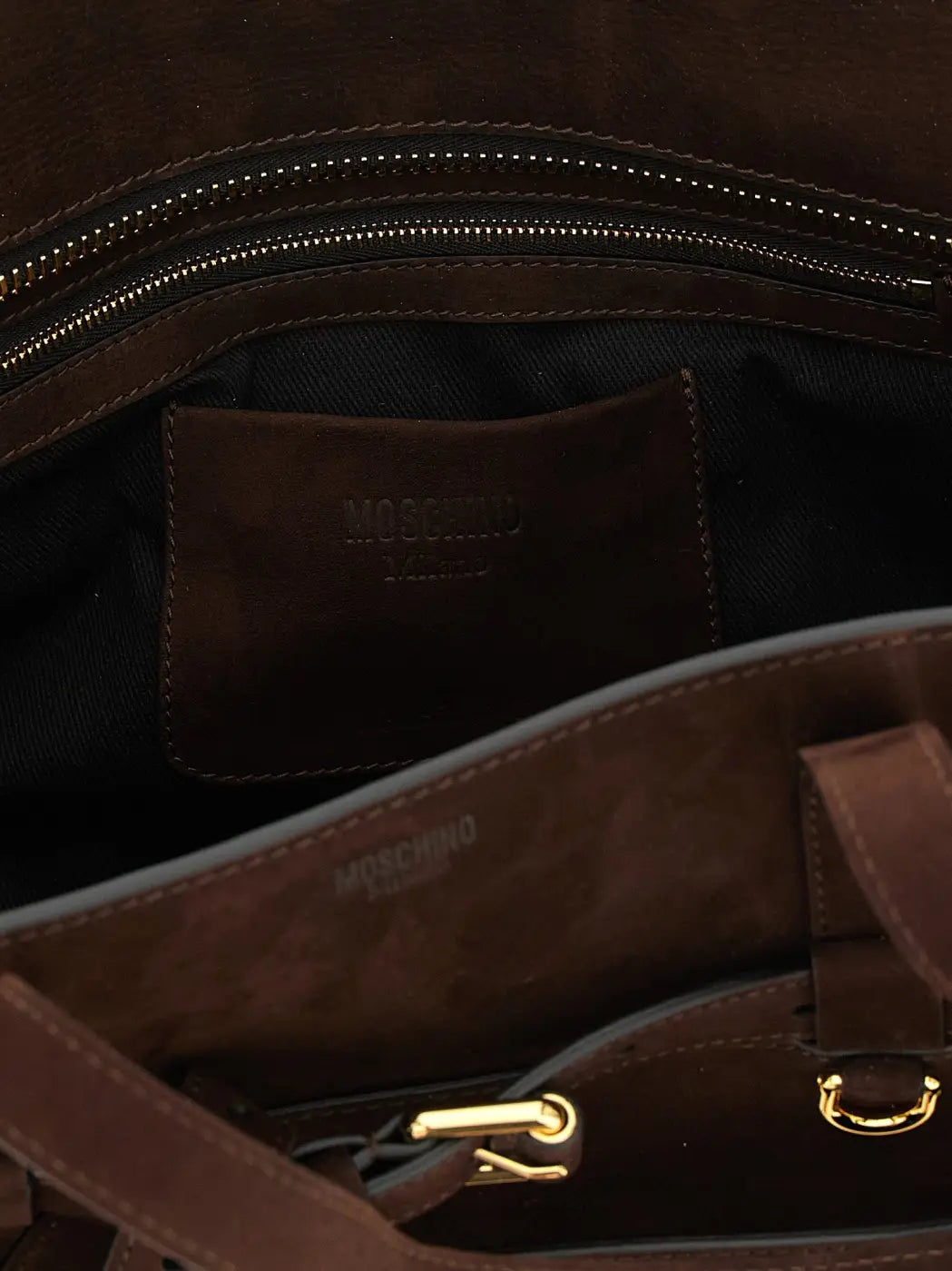 Women’s Moschino Brown Calfskin Handbag