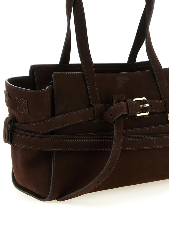 Women’s Moschino Brown Calfskin Handbag