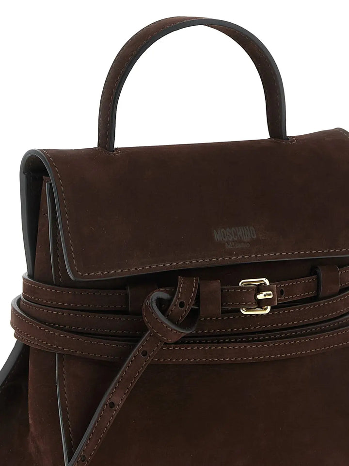 Women’s Moschino Brown Calfskin Handbag