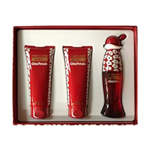 Moschino Chic Petals 3 Piece Gift Set for Women Women’s Sets
