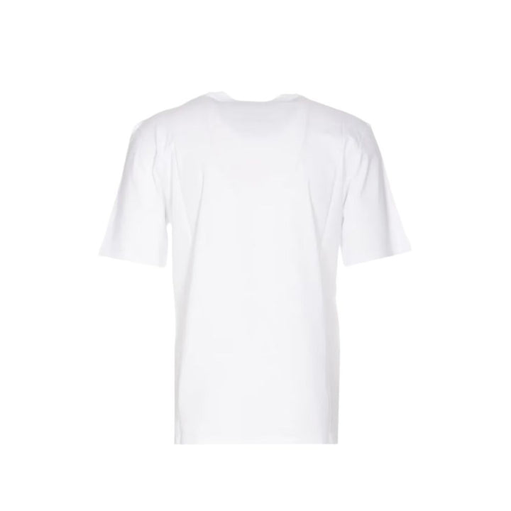 Moschino Couture White Cotton T-shirt