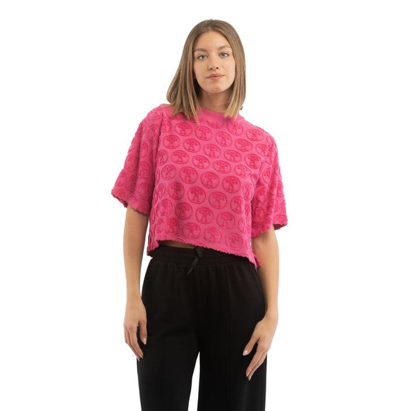 Moschino - Fuchsia Cotton T-Shirt