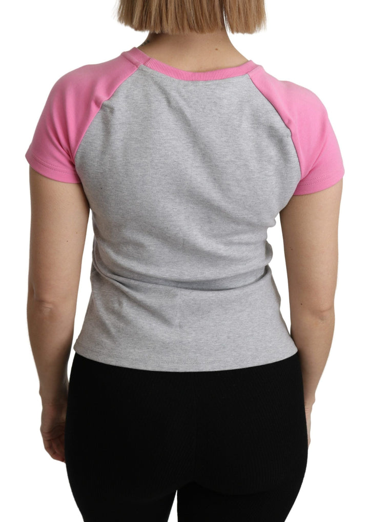 Moschino - Gray and pink Cotton T-shirt My Little Pony Top