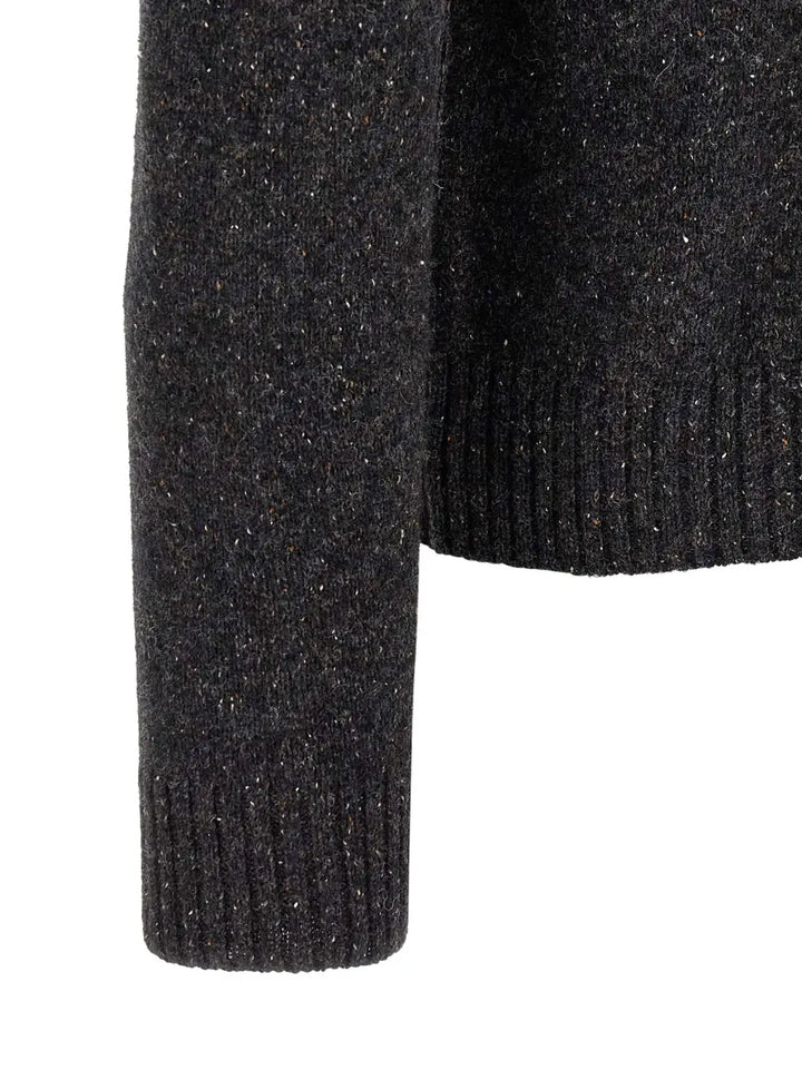 Moschino Gray Wool Cardigan