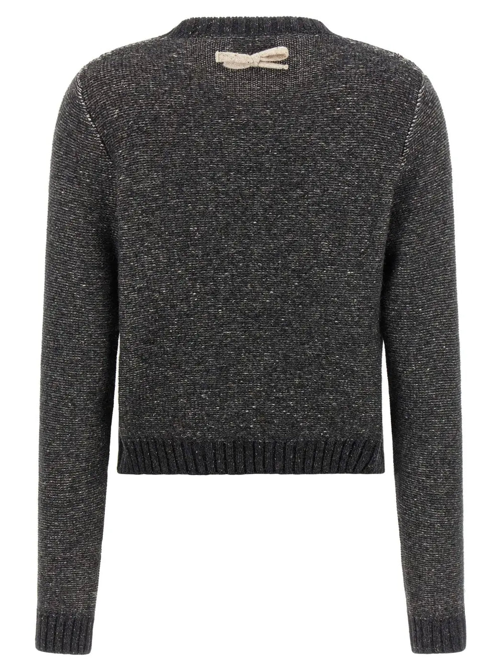 Moschino Gray Wool Cardigan