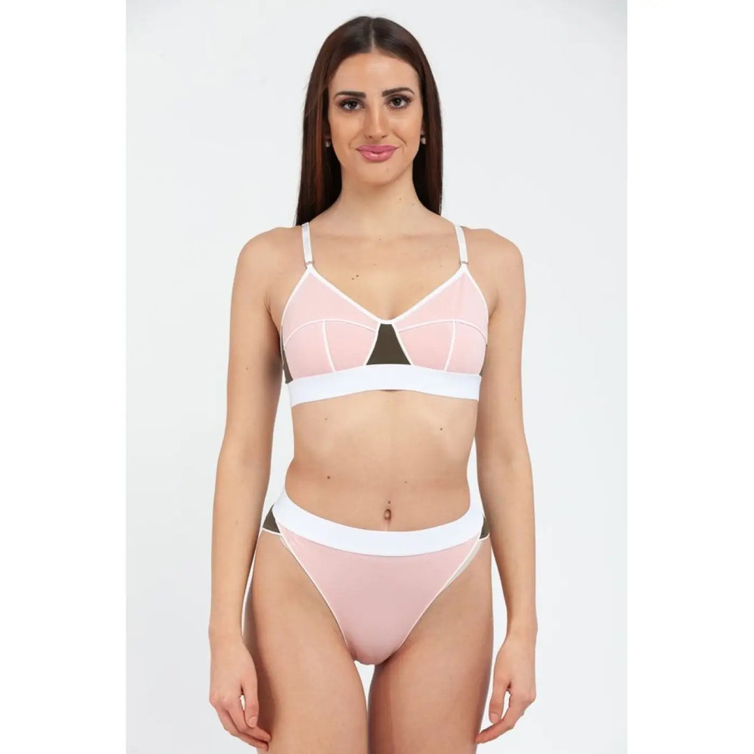 Moschino Multicolor Cotton Bra