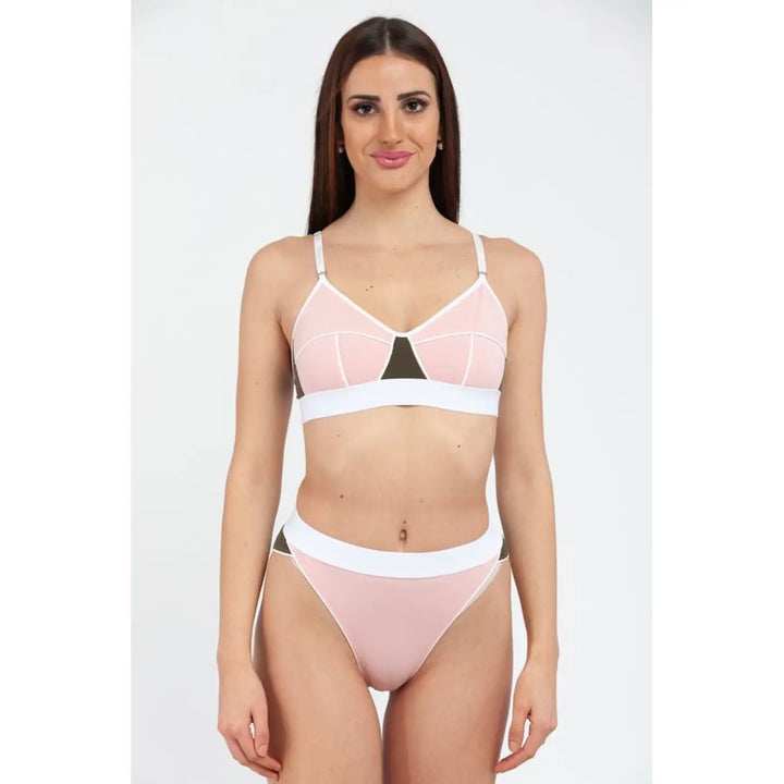 Moschino Multicolor Cotton Bra