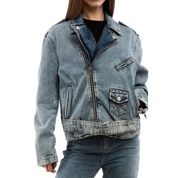 Moschino - Multicolor Cotton Denim Jacket