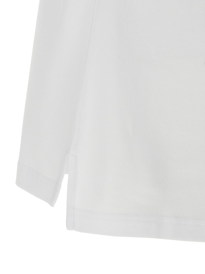 Moschino White Cotton Polo Shirt