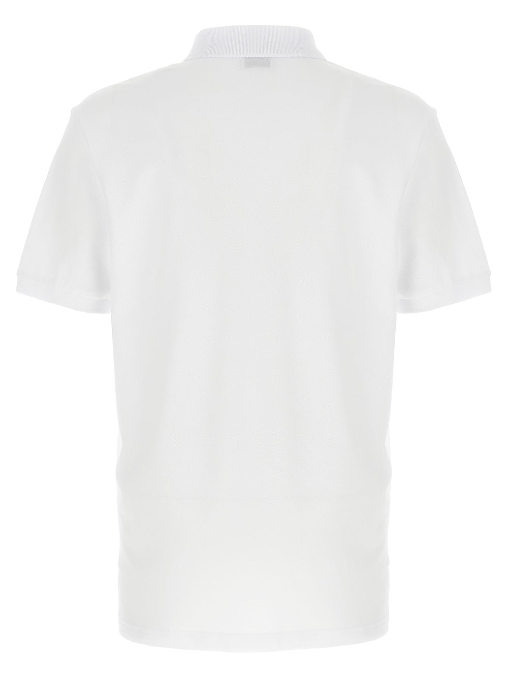 Moschino White Cotton Polo Shirt