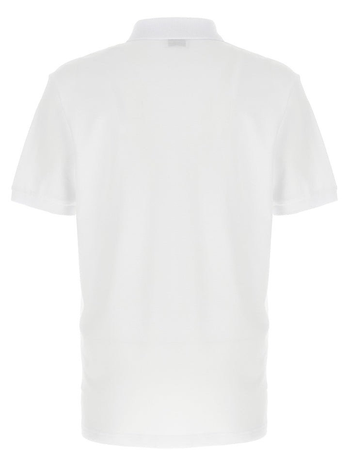 Moschino White Cotton Polo Shirt