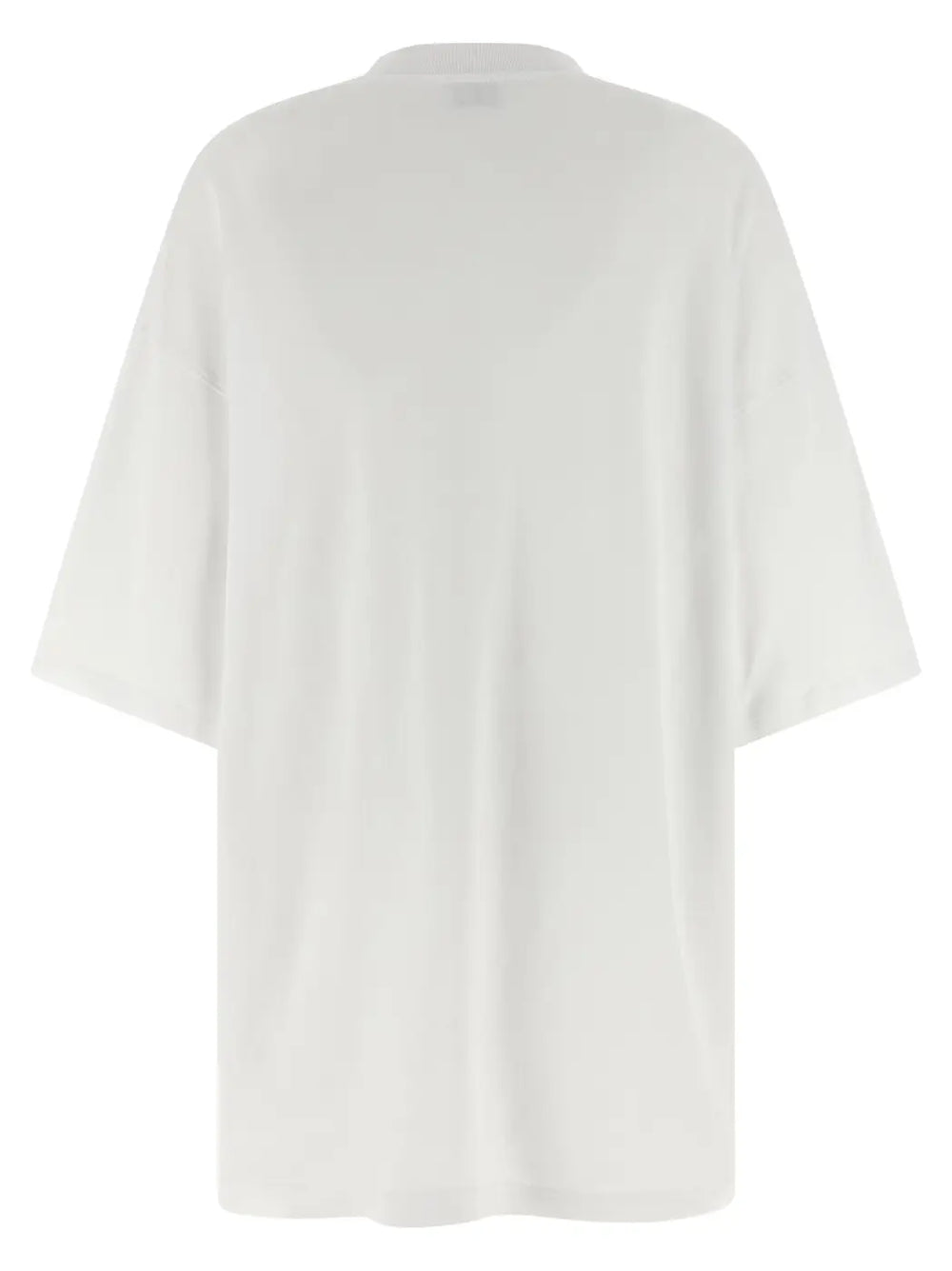 Moschino White Cotton Short Dress