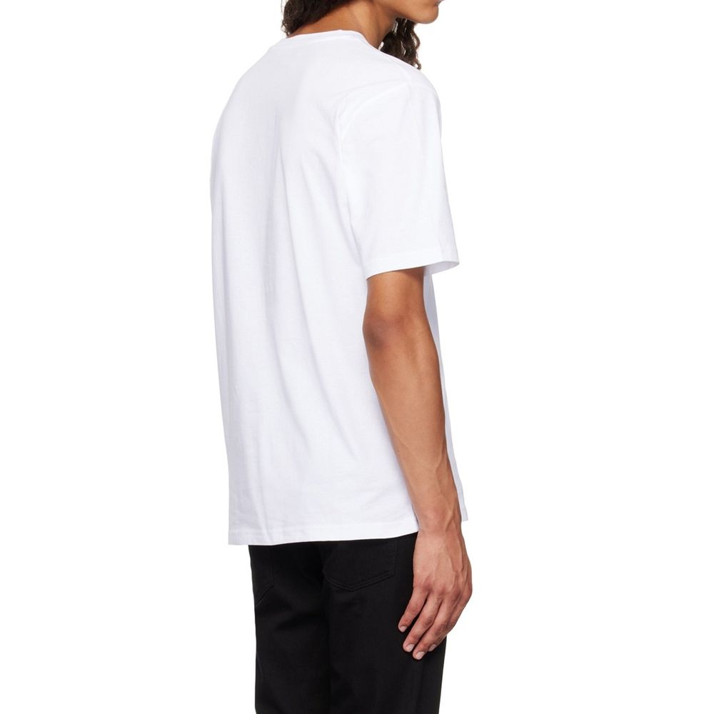 Moschino White Cotton T-shirt