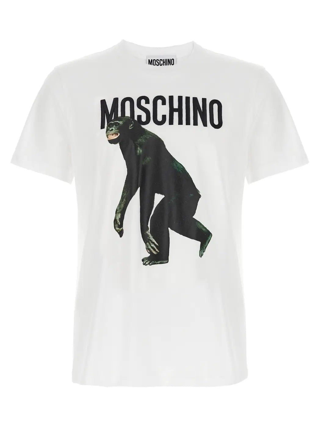 Moschino White Cotton T-shirt