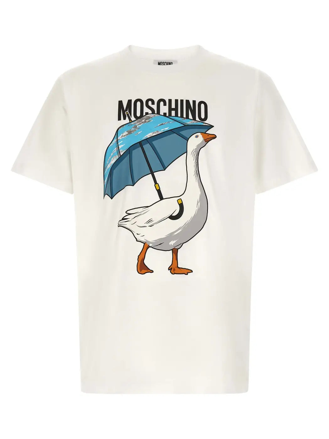 Moschino White Cotton T-shirt
