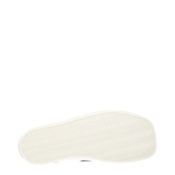Women’s Moschino White Fabric Low Top Sneakers