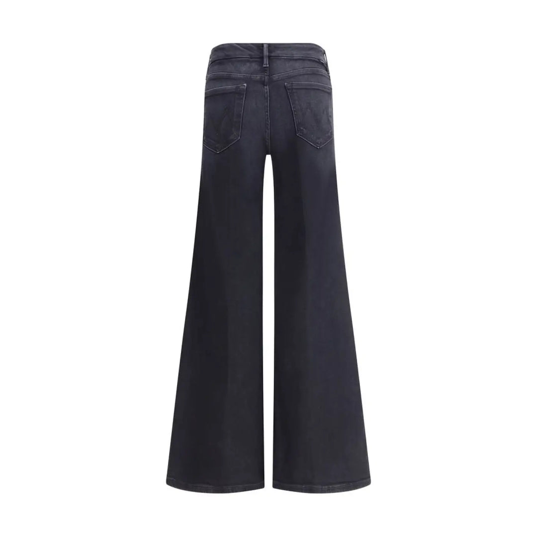 Mother Denim Black Cotton Jeans