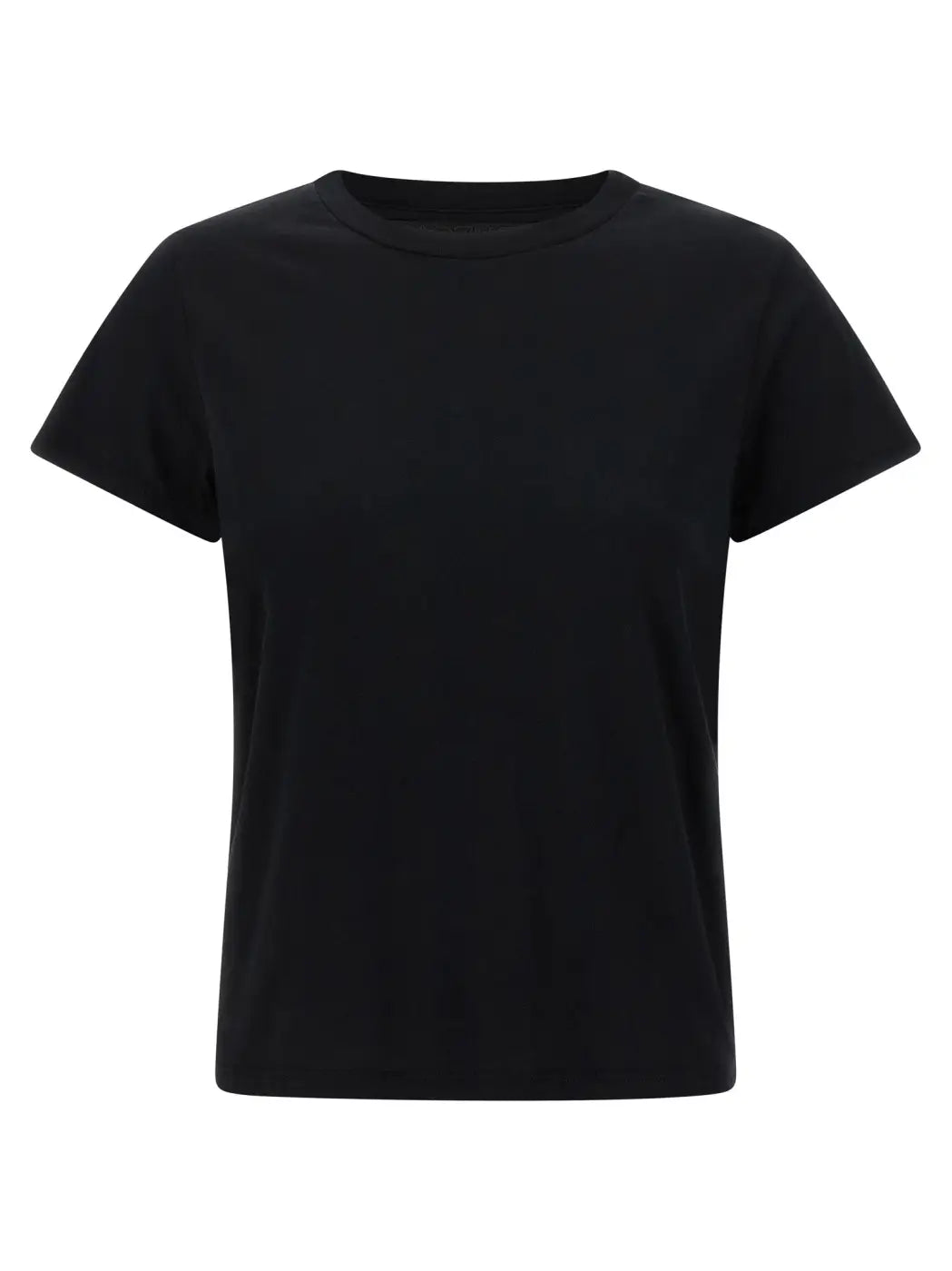 Mother Denim Black Cotton T-shirt