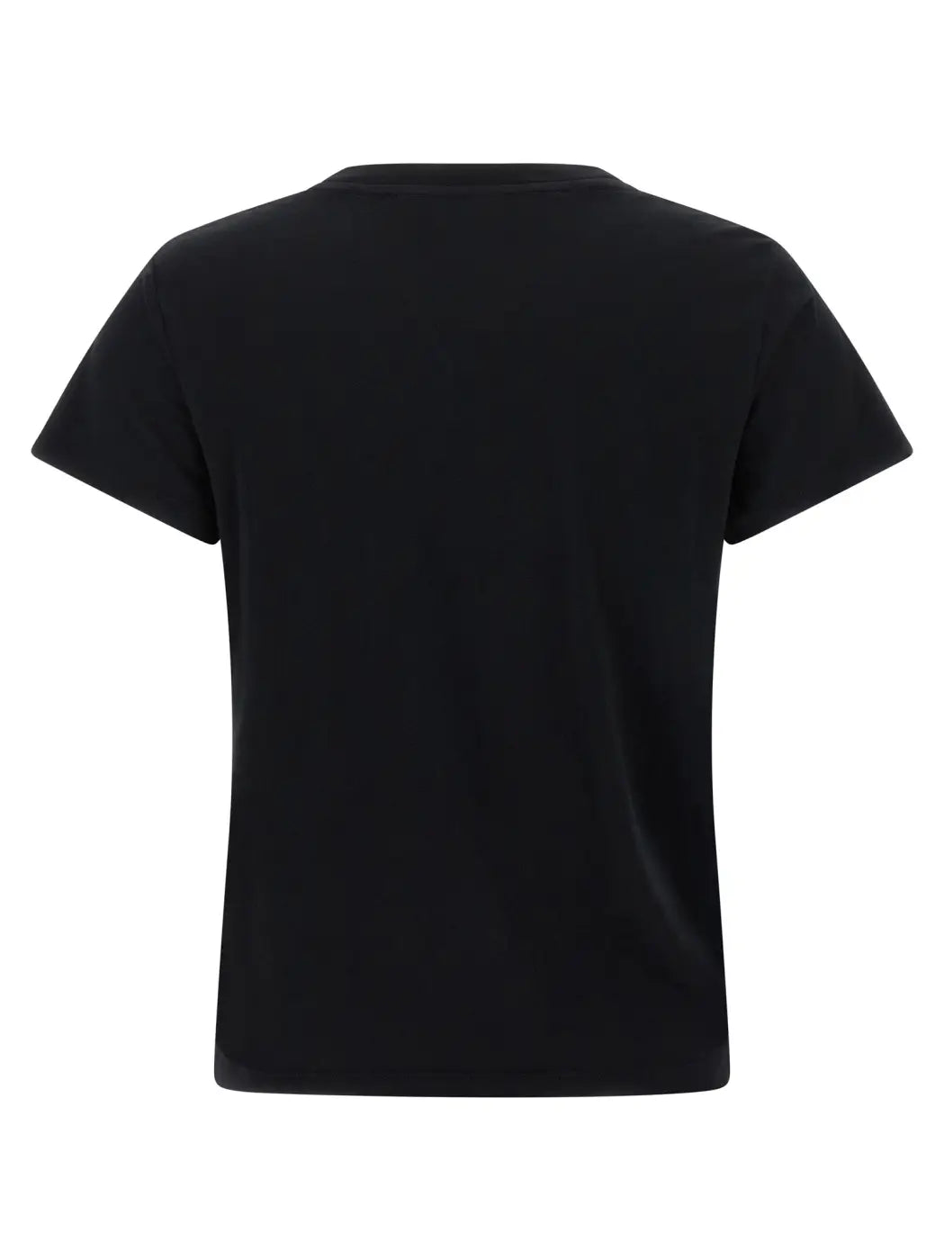 Mother Denim Black Cotton T-shirt