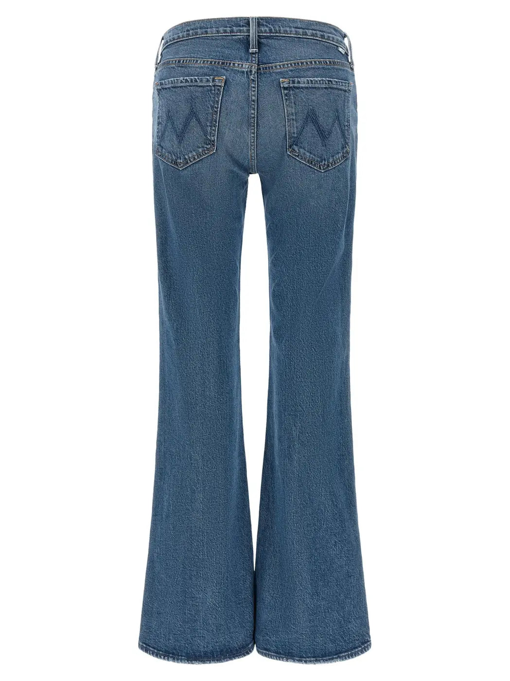 Mother Denim Blue Cotton Bootcut Jeans