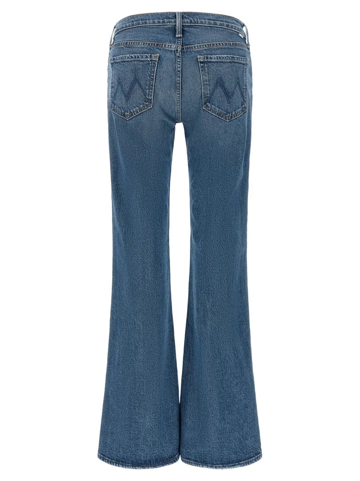 Mother Denim Blue Cotton Bootcut Jeans