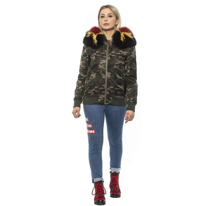 Mr&amp;Mrs Italy Army Polyamide Women Bomber Jacket