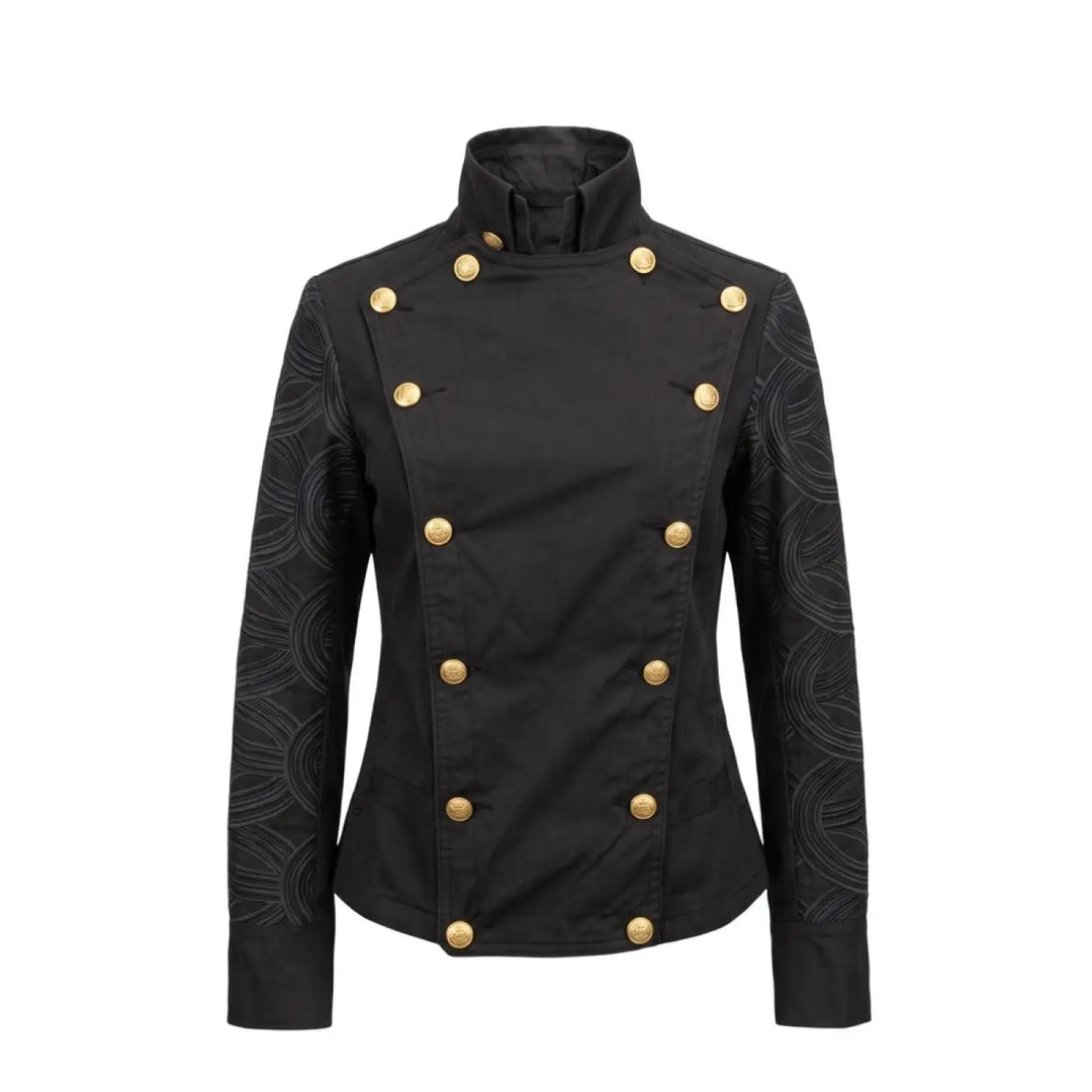 Mr&mrs Italy Black Cotton Women Jacket