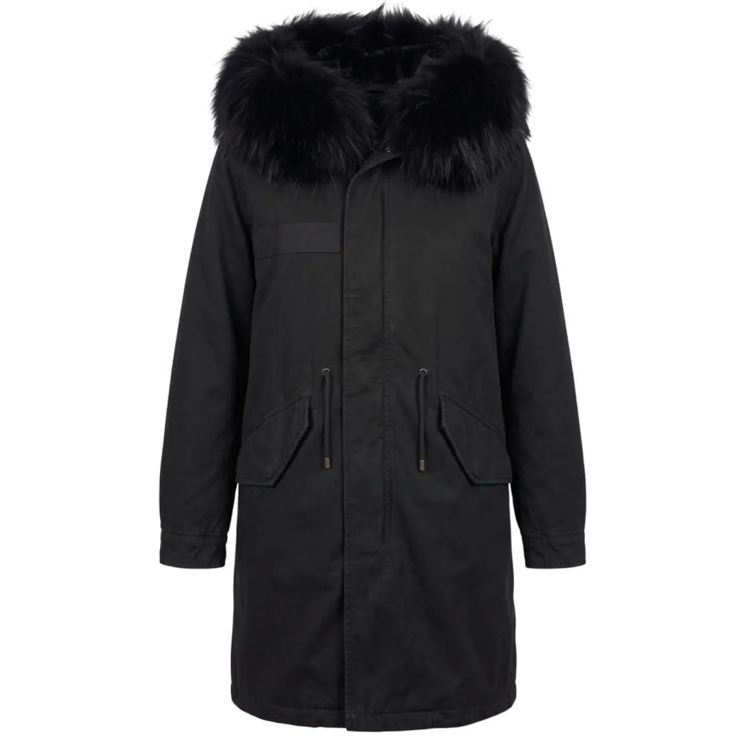 Mr&amp;mrs Italy Black Cotton Women Jacket