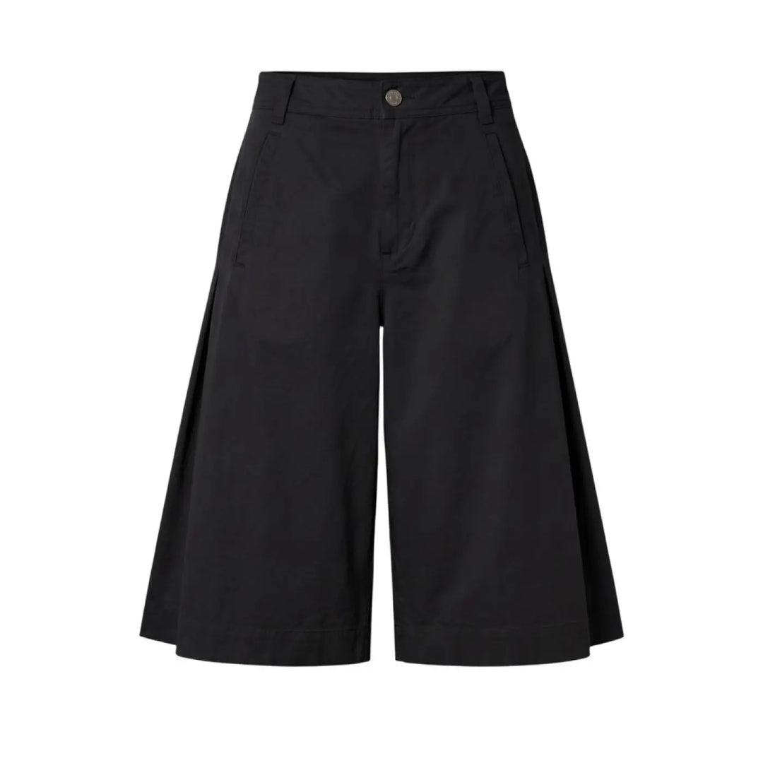 Mr&mrs Italy Black Cotton Women Shorts