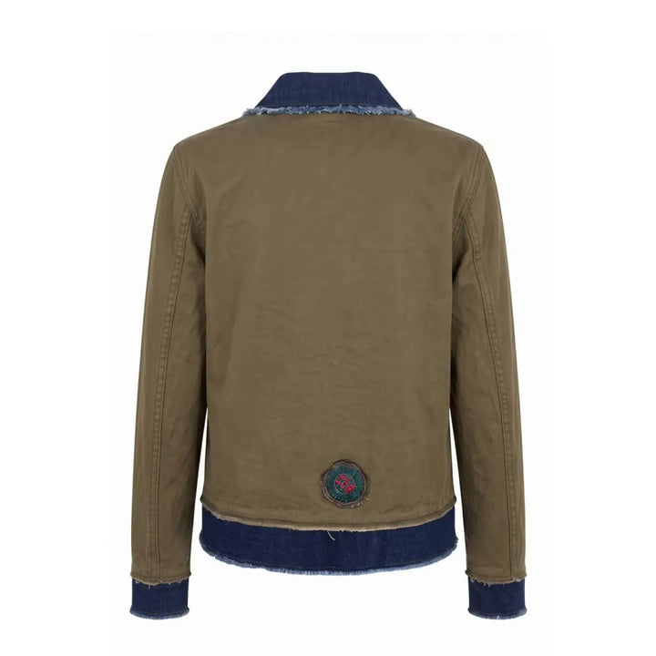 Mr&amp;mrs Italy Green Cotton Women’s Jacket