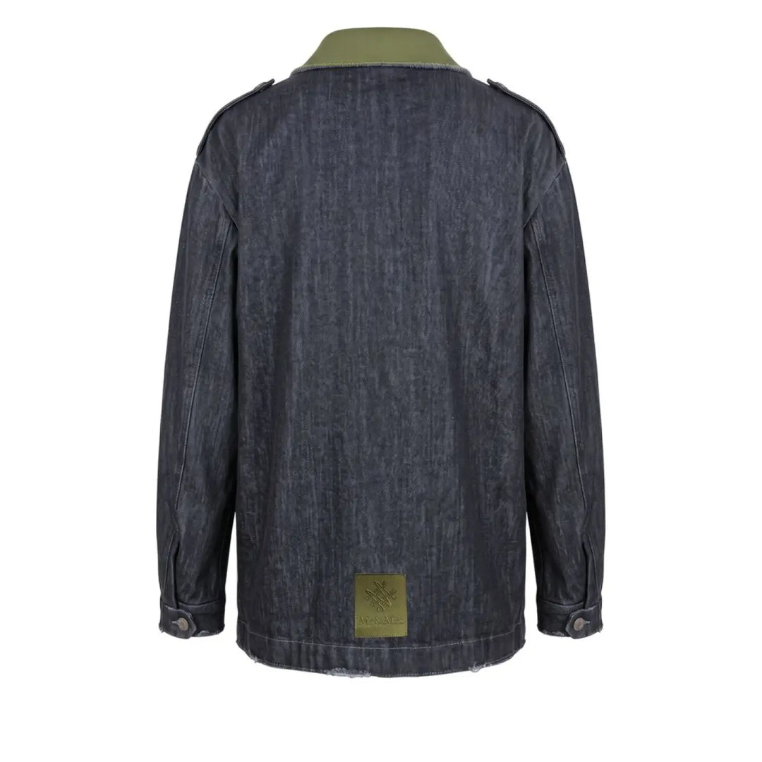 Mr&amp;mrs Italy Grey Cotton Men Jacket