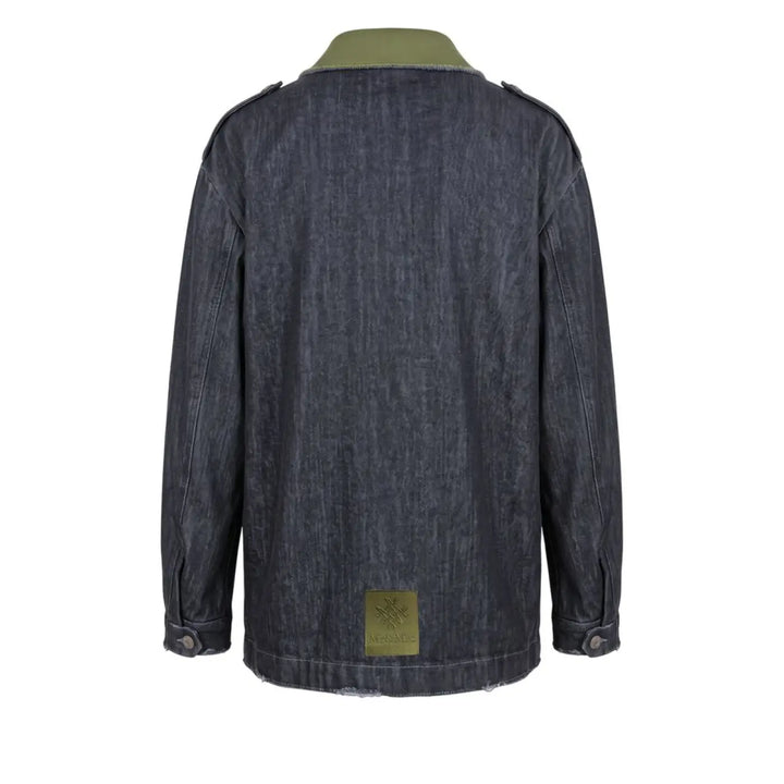 Mr&amp;mrs Italy Grey Cotton Men Jacket