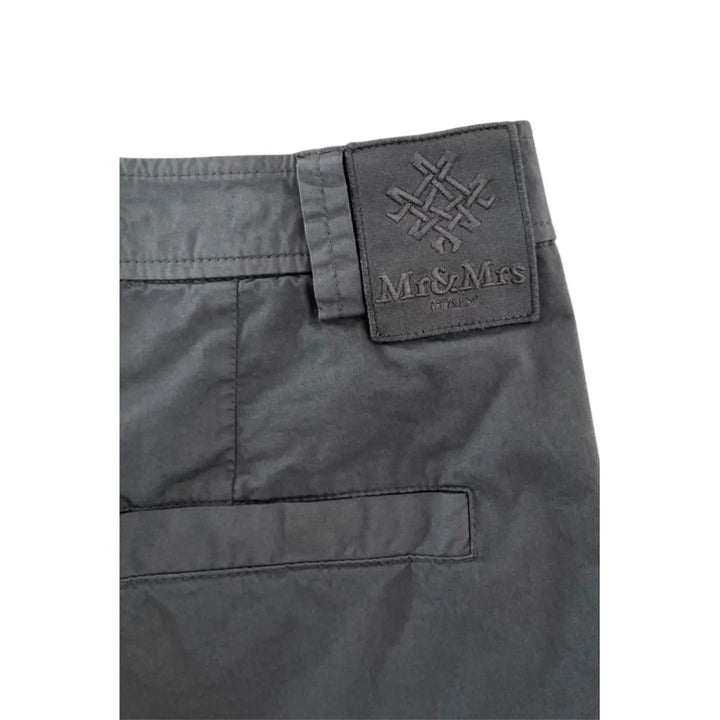 Mr&amp;mrs Italy Grey Cotton Women Shorts
