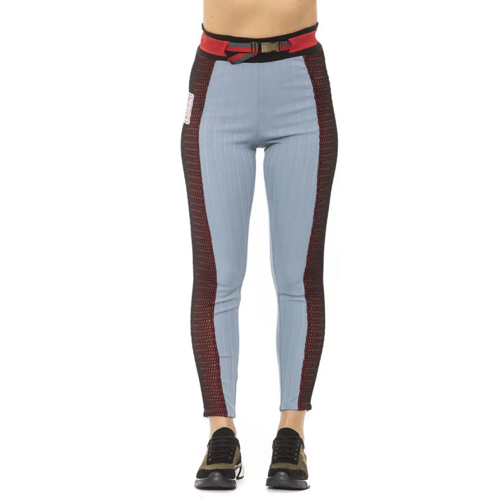 Mr&amp;Mrs Italy Light Blue Cotton Women Leggings