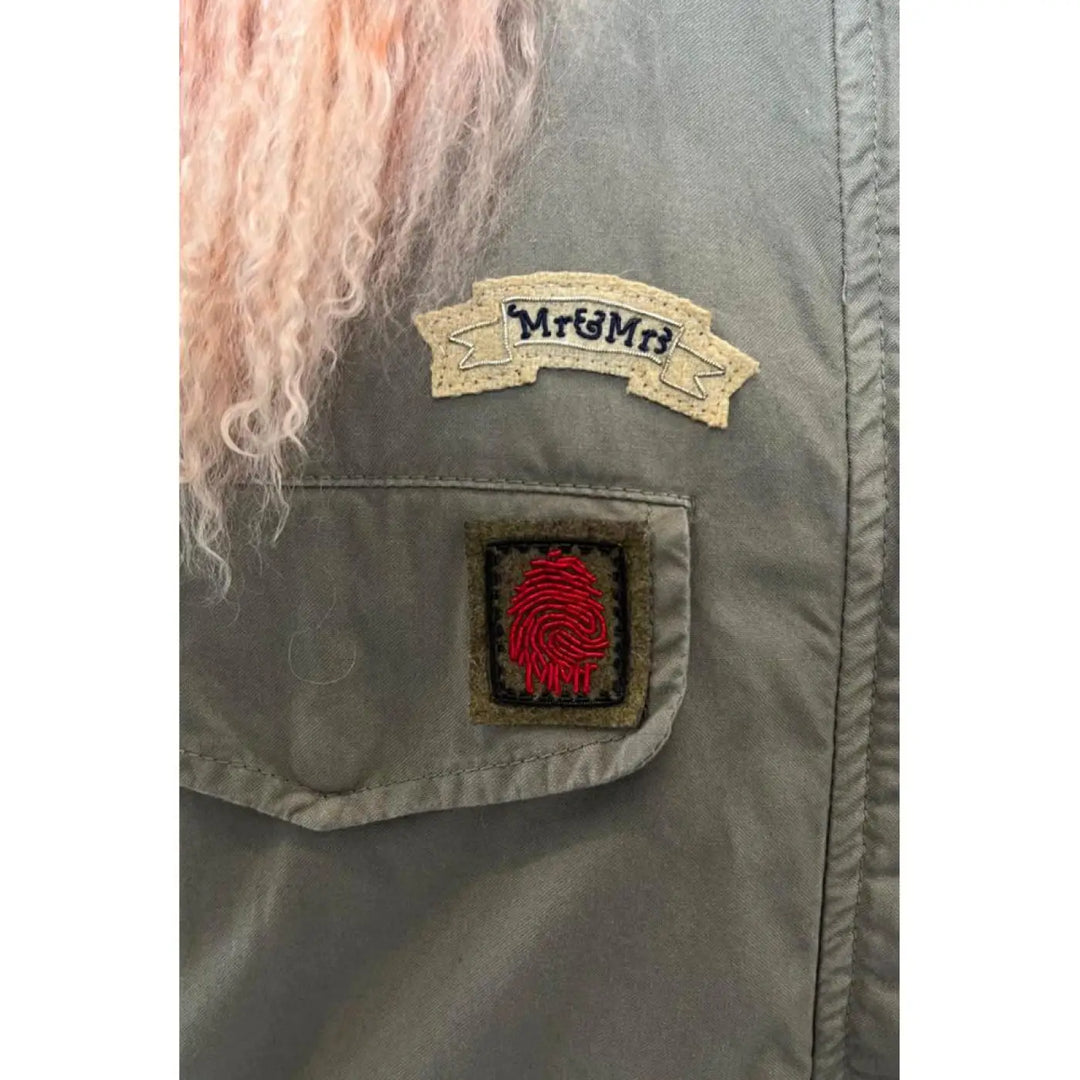 Mr&amp;mrs Italy Pink Cotton Women’s Jacket