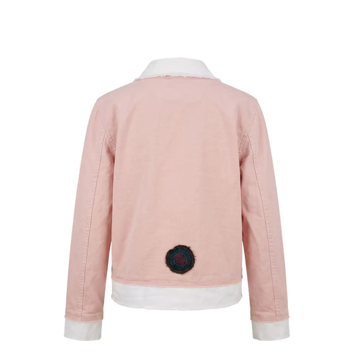 Mr&amp;mrs Italy Pink Cotton Women’s Jacket