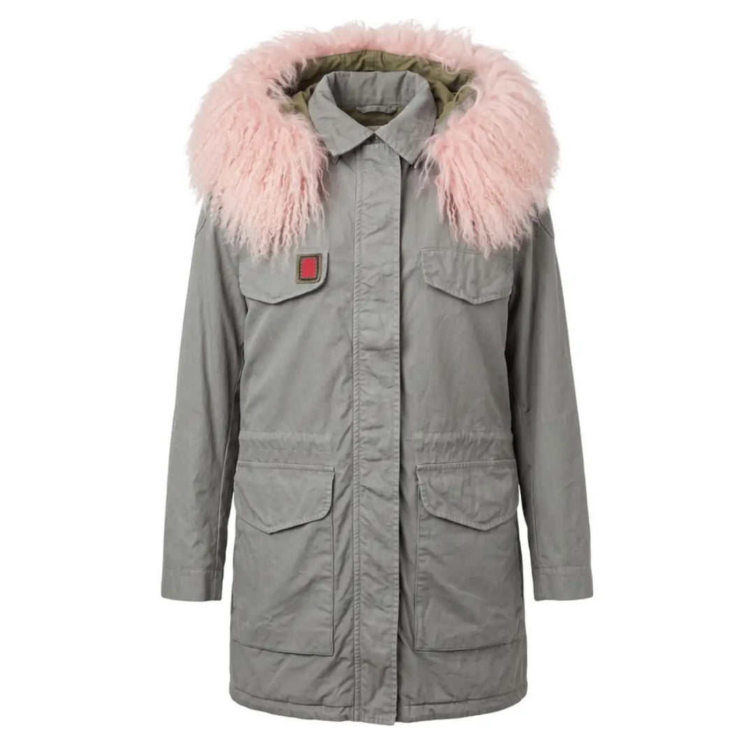 Mr&mrs Italy Pink Cotton Women’s Jacket