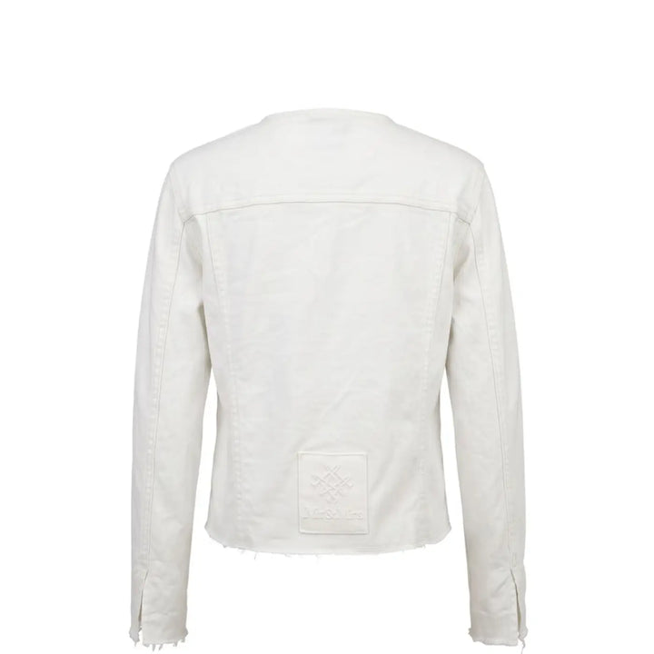 Mr&amp;mrs Italy White Cotton Women Jacket