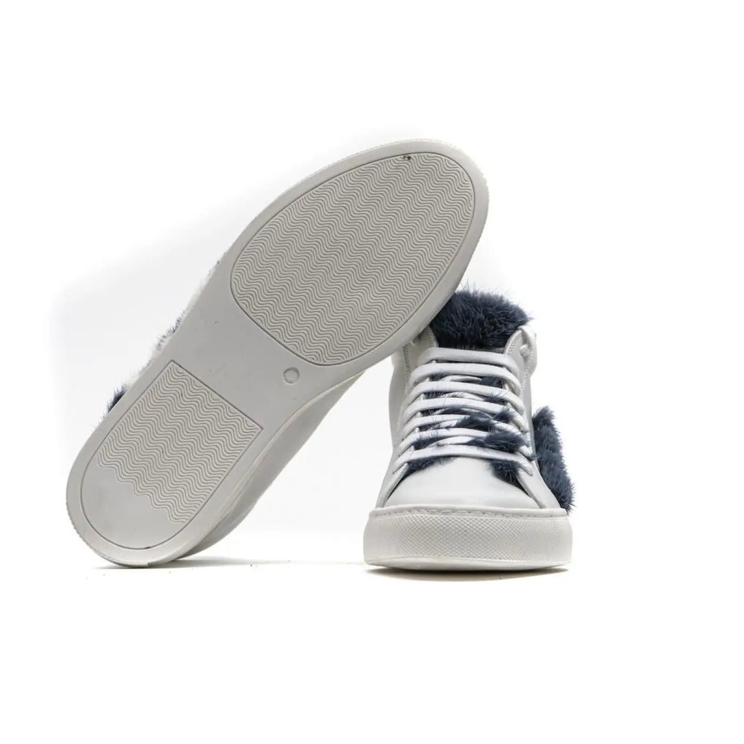 Mr&amp;Mrs Italy White Leather Women Sneaker
