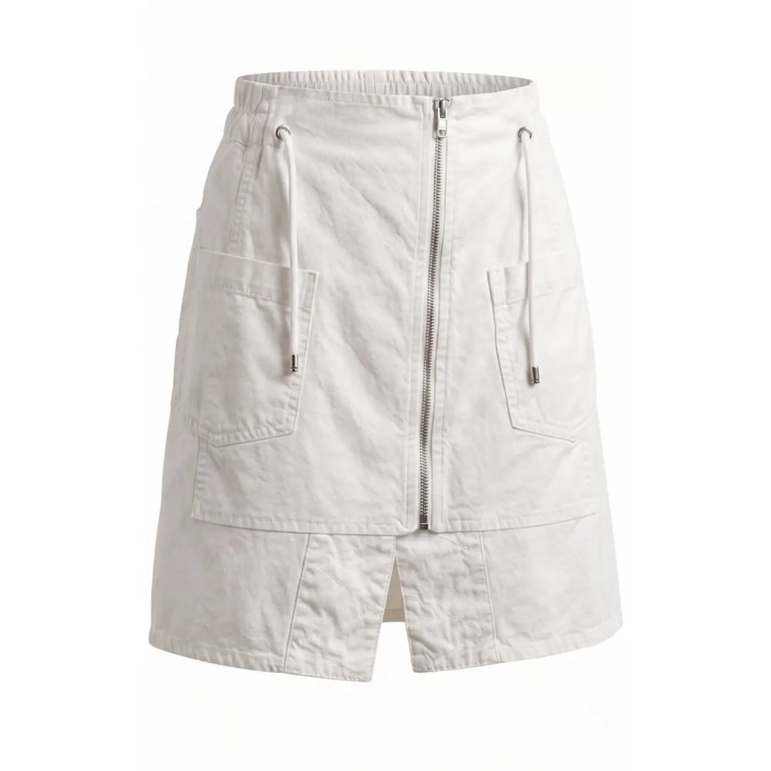 Mr&mrs Italy White Material Women Skirt