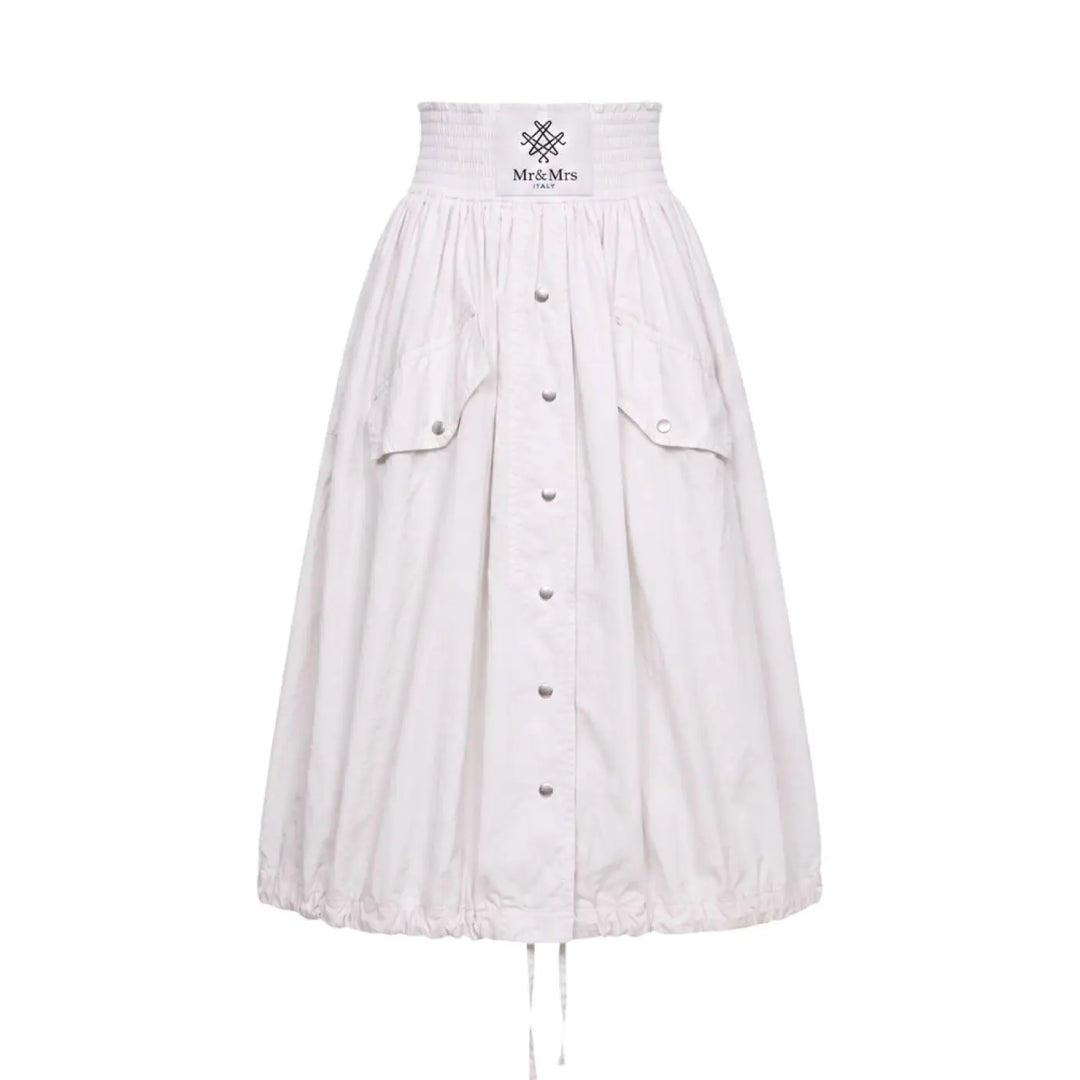 Mr&mrs Italy White Polyamide Women Skirt