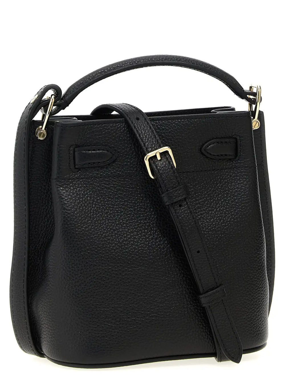 Women’s Mulberry Black Calfskin Crossbody Bag