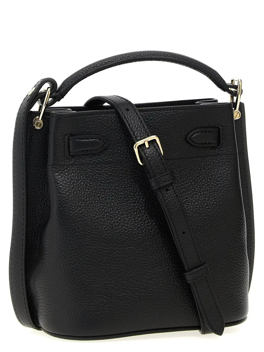 Women’s Mulberry Black Calfskin Crossbody Bag