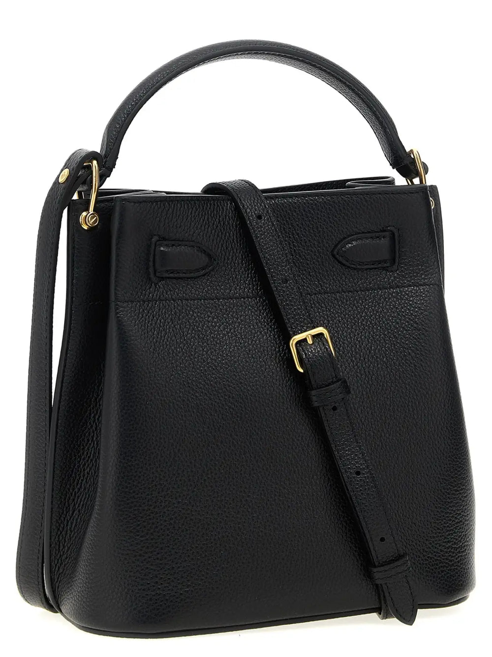 Women’s Mulberry Black Calfskin Crossbody Bag
