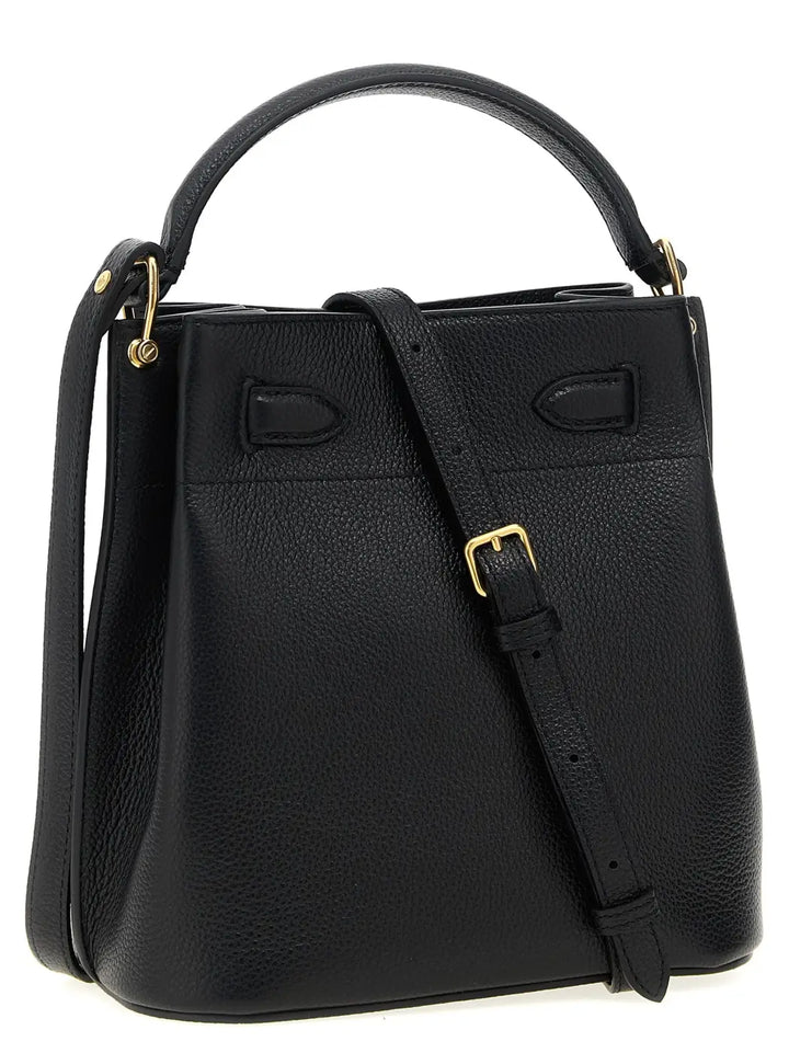 Women’s Mulberry Black Calfskin Crossbody Bag