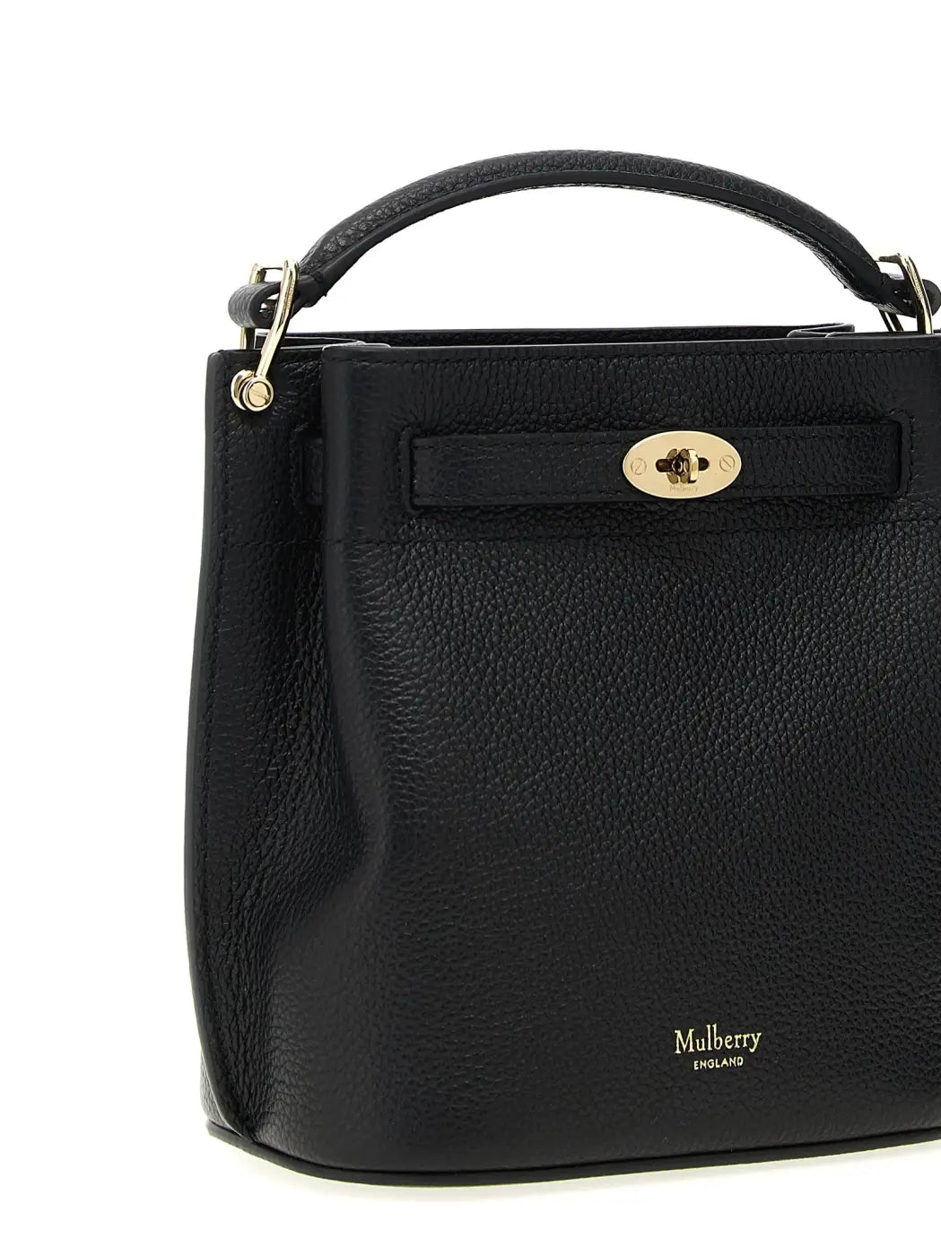 Women’s Mulberry Black Calfskin Crossbody Bag