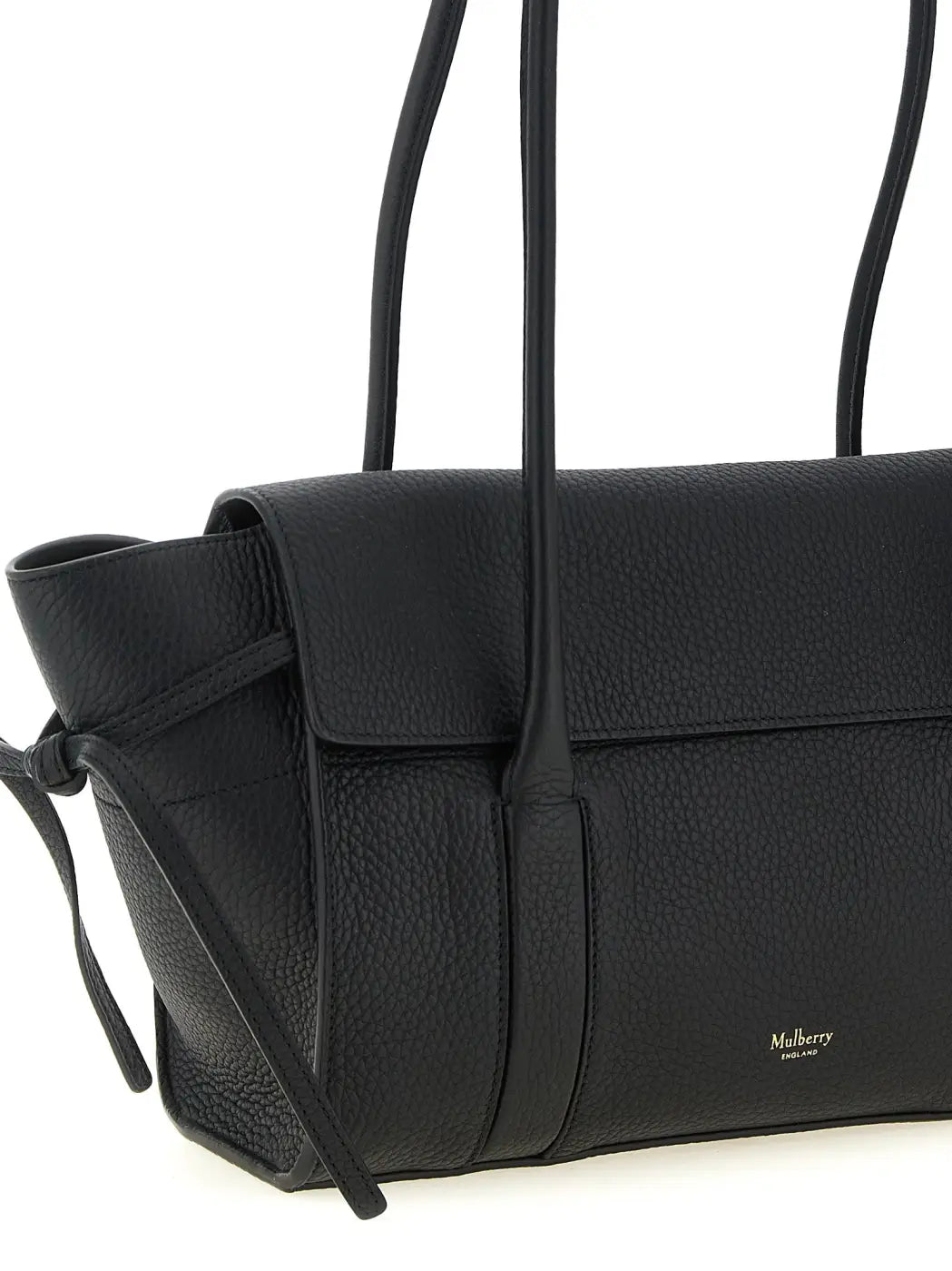 Women’s Mulberry Black Calfskin Shoulder Bag