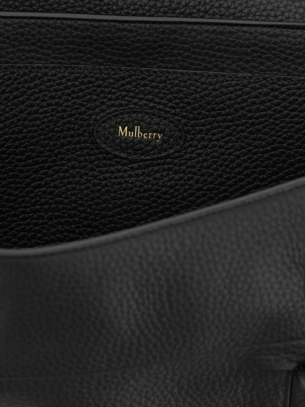 Women’s Mulberry Black Calfskin Shoulder Bag